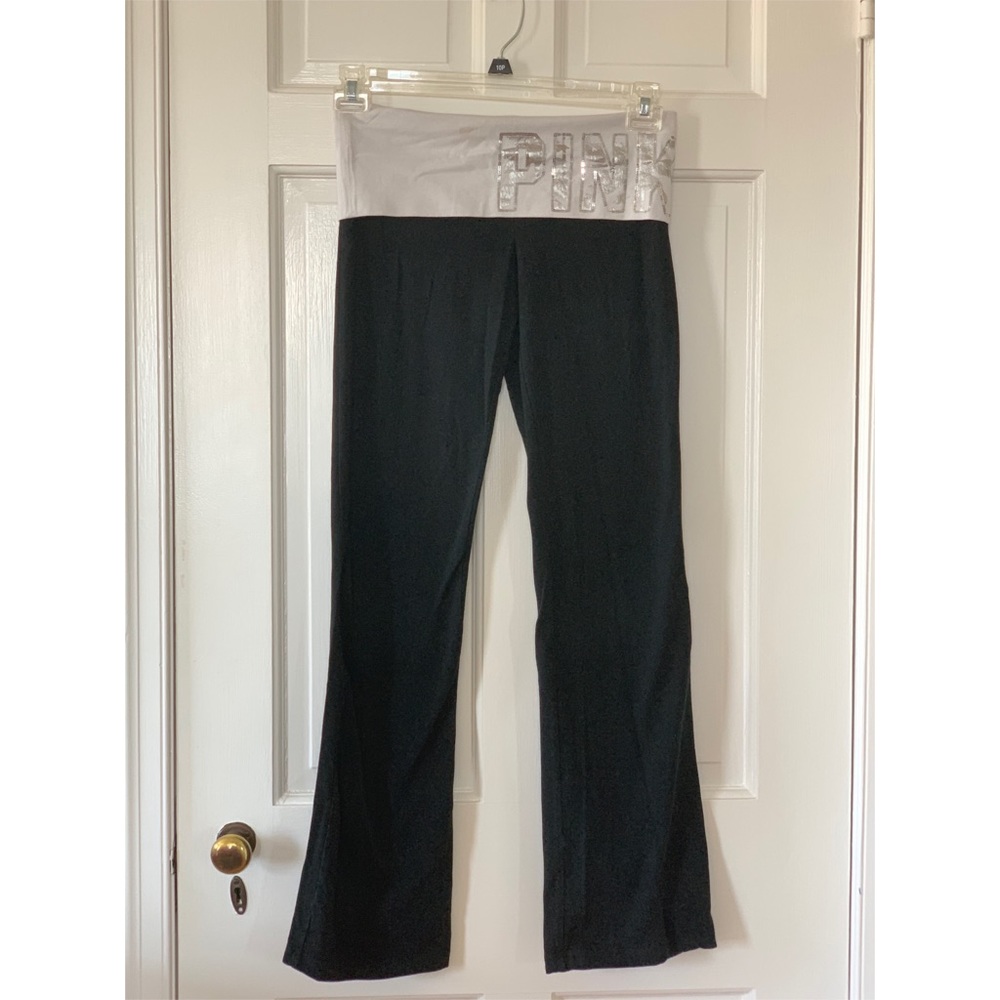 PINK Victoria’s Secret Black yoga pants